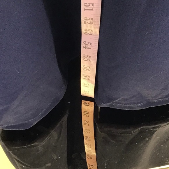 LULU'S SZ S Blue Height of Elegance Plunge Neck Mermaid Maxi Dress NWT 0B8 *flaw - Picture 5 of 14